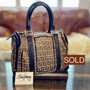 Fendi Zucchino Handbag